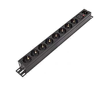 Блок распределения питания Powercom PDU-16AV10-8S-C9-C2