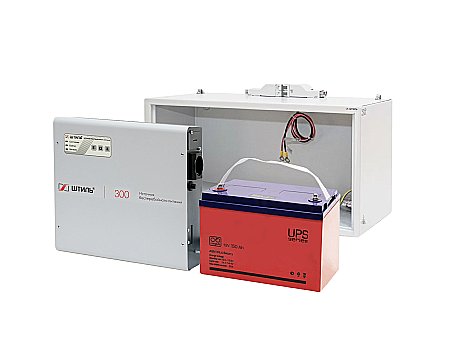 ИБП Штиль SW300L с аккумулятором 150 Ач в стеллаже фото 2