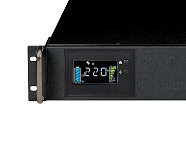 Купить линейно-интерактивный ибп powercom king pro rm kin-1500ap lcd (1,5 ква / 1,2 квт) картинка