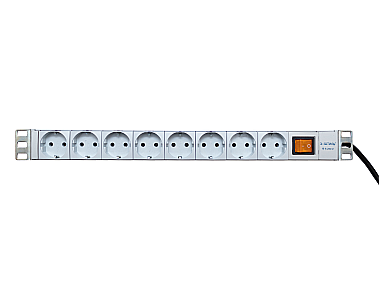Блок розеток PDU-8xSchuko-Schuko картинка