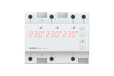 Купить реле напряжения welrok d6-50 red картинка