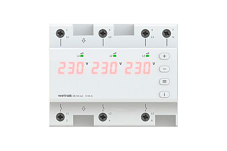 Купить реле напряжения welrok d6-50 red фото 2