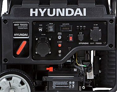 Купить генератор hyundai hhy 7050si (5500 вт) картинка