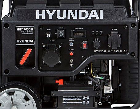 Купить бензиновый генератор hyundai hhy 7050si (5500 вт) фото 3
