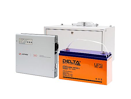 ИБП Штиль SW300L с аккумулятором 120 Ач в стеллаже картинка