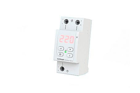 Реле напряжения Welrok D2-50 red