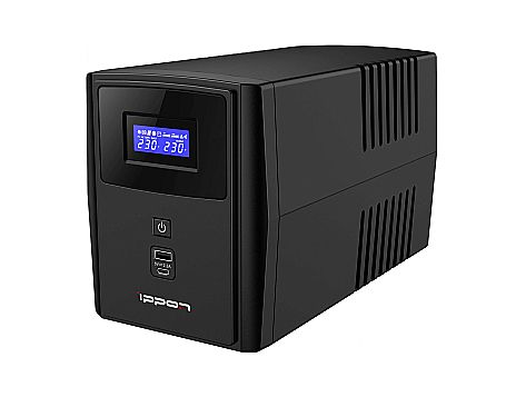 Линейно-интерактивный ИБП Ippon Smart Power Pro II 1200 (1200 ВА / 720 Вт) фото 2