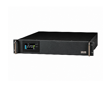 Линейно-интерактивный ИБП Powercom King Pro RM KIN-1200AP LCD (1,2 кВА / 0,96 кВт)