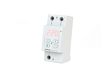 Реле напряжения Welrok D2-40 red