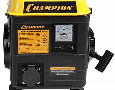 Купить бензиновый генератор champion igg950 (900 вт) картинка
