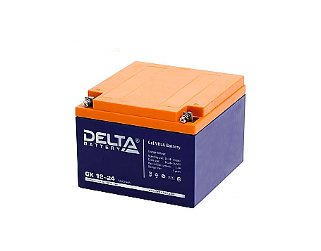 Аккумулятор Delta GX 12-24 (12 В 24 Ач)