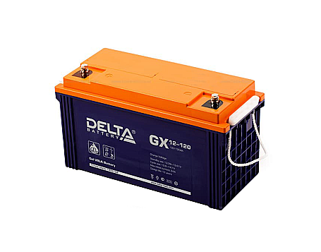 Аккумулятор Delta GX 12-120 (12 В 120 Ач)
