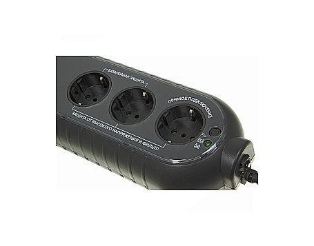 Купить резервный ибп powercom wow 300 (300 ва / 165 вт) фото 3