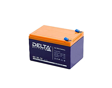 Аккумулятор Delta GX 12-12 (12 В 12 Ач)