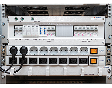 Блок розеток PDU-8xC13-C20 картинка