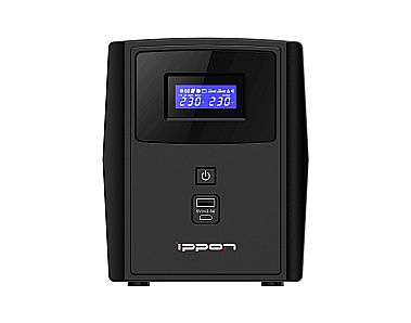 Линейно-интерактивный ИБП Ippon Smart Power Pro II 1600 (1600 ВА / 960 Вт) картинка