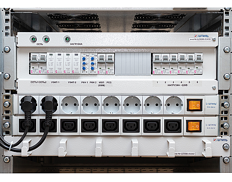 Блок розеток PDU-8xC13-Schuko фото 5